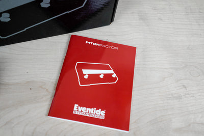 Eventide PitchFactor Harmonizer Pitch and Delay Guitar Pedal in Box