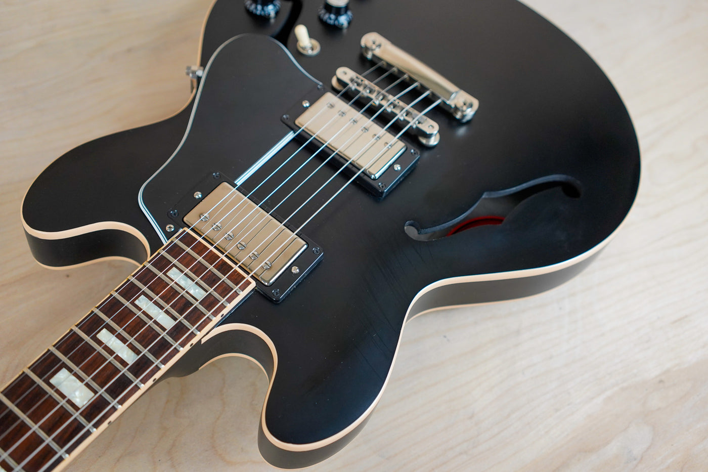 Gibson Memphis ES-339 with Block Inlays 2016 Satin Ebony ES-339s  w/ OHSC