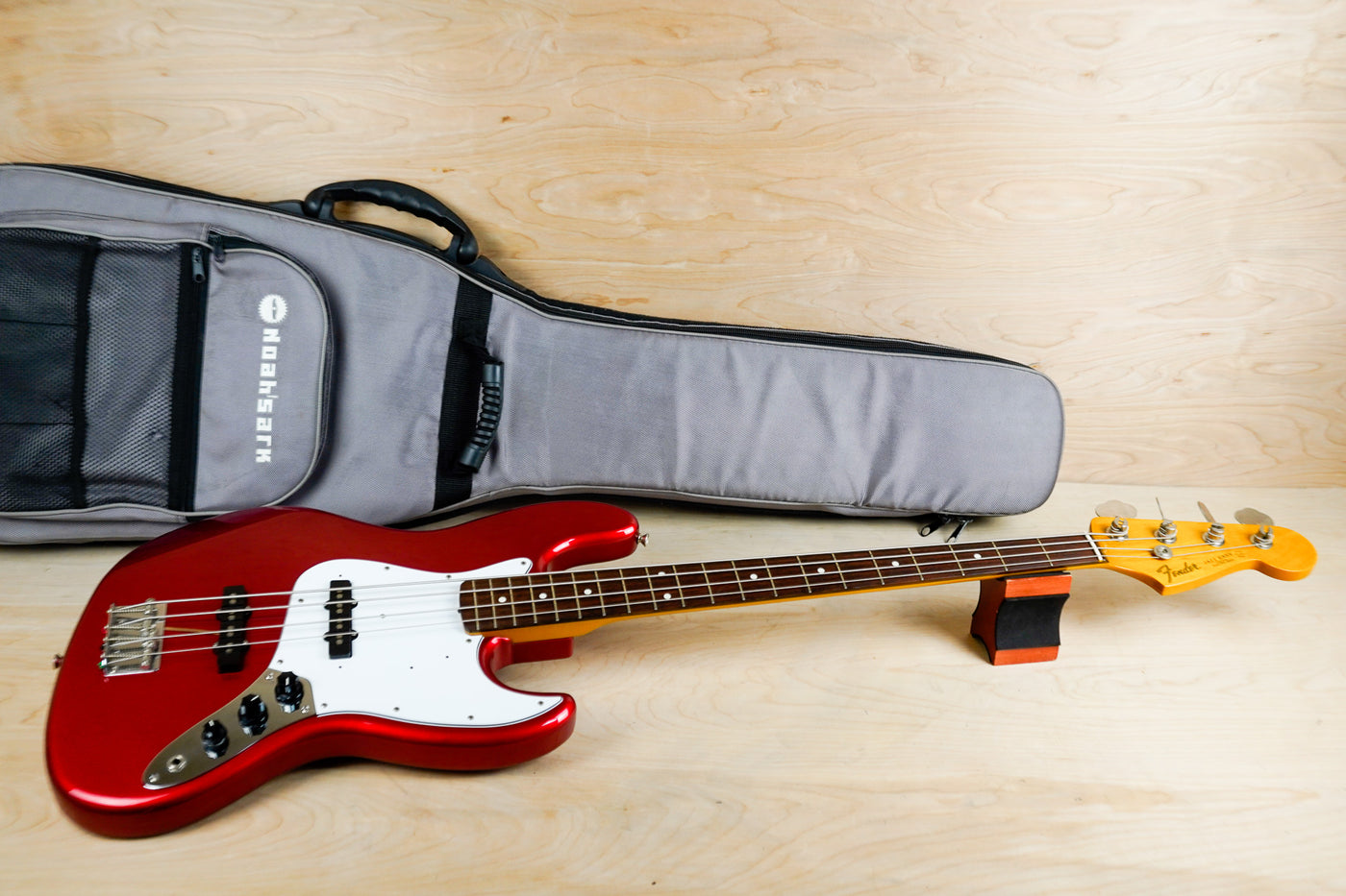 Fender JB-62 Jazz Bass Reissue CIJ 1999 Candy Apple Red Crafted in Japan w/ Bag