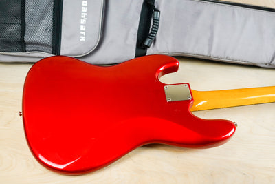 Fender JB-62 Jazz Bass Reissue CIJ 1999 Candy Apple Red Crafted in Japan w/ Bag