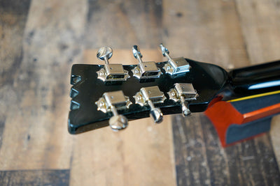 Mosrite The Ventures Avenger Built in Amplifier Black Made in Japan MIJ