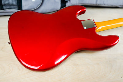 Fender JB-62 Jazz Bass Reissue CIJ 1999 Candy Apple Red Crafted in Japan w/ Bag