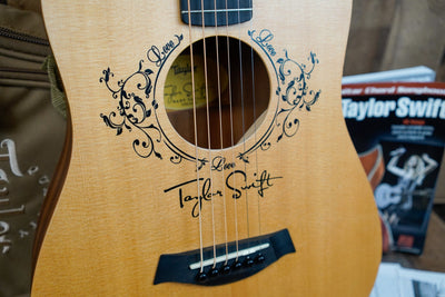 Taylor TSBT Taylor Swift Baby Taylor 2021 Bundle W/ Book, Bag, Strap +
