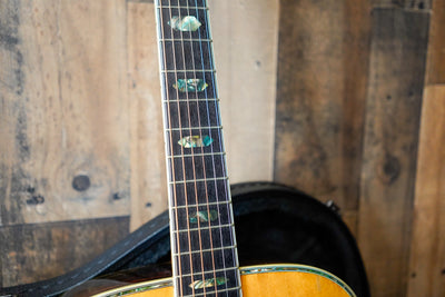 Morris W-40 Acoustic Guitar 1978 Natural Made in Japan MIJ w/ Case