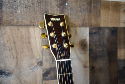 Yamaha L-5 Acoustic Dreadnaught Guitar 1980s Natural Made in Japan MIJ w/ Case