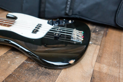 Fender JB Standard Jazz J Bass MIJ 2007 Black Made in Japan Rosewood Fretboard w/ Bag