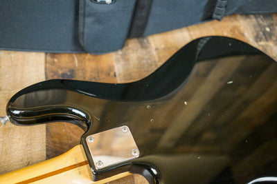 Fender JB Standard Jazz J Bass MIJ 2007 Black Made in Japan Rosewood Fretboard w/ Bag