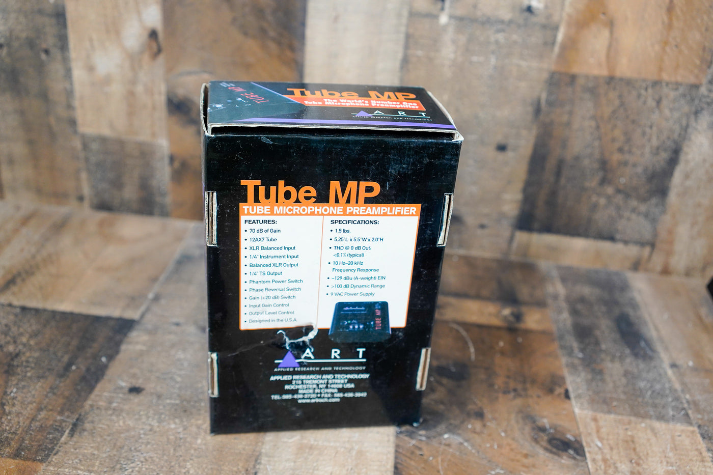 ART Tube MP Microphone Preamp w/ Box, Power Supply