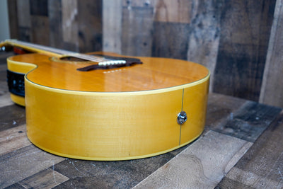 Alvarez AJ-60SC NAT 2002 Natural Maple Jumbo Acoustic Electric Cutaway Guitar w/ Case