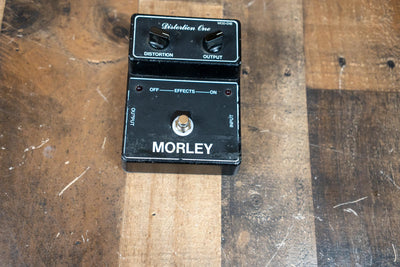 Morley Distortion One Rare Vintage Pedal 1970s-1980s Black
