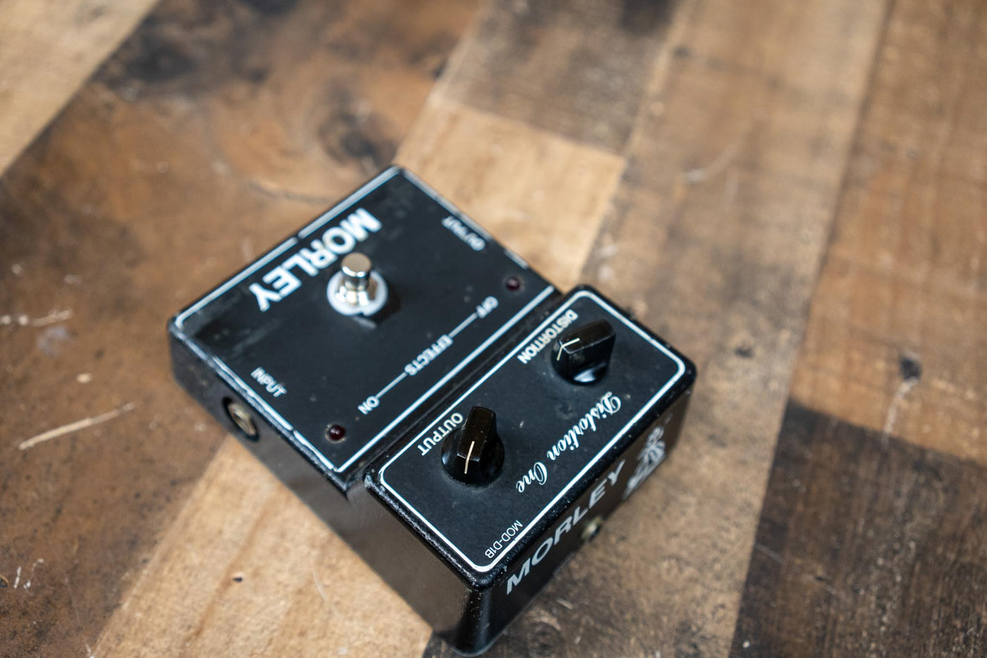 Morley Distortion One Rare Vintage Pedal 1970s-1980s Black