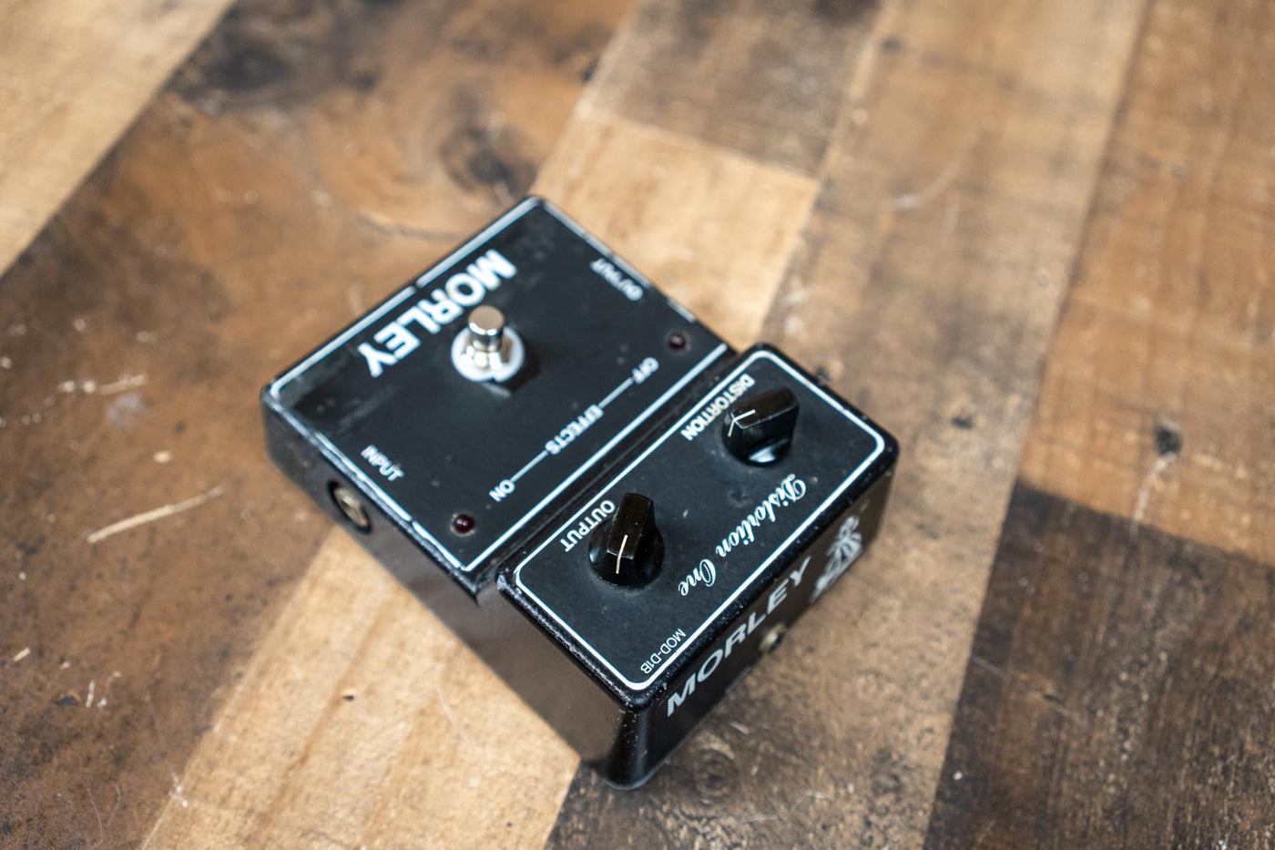 Morley Distortion One Rare Vintage Pedal 1970s-1980s Black