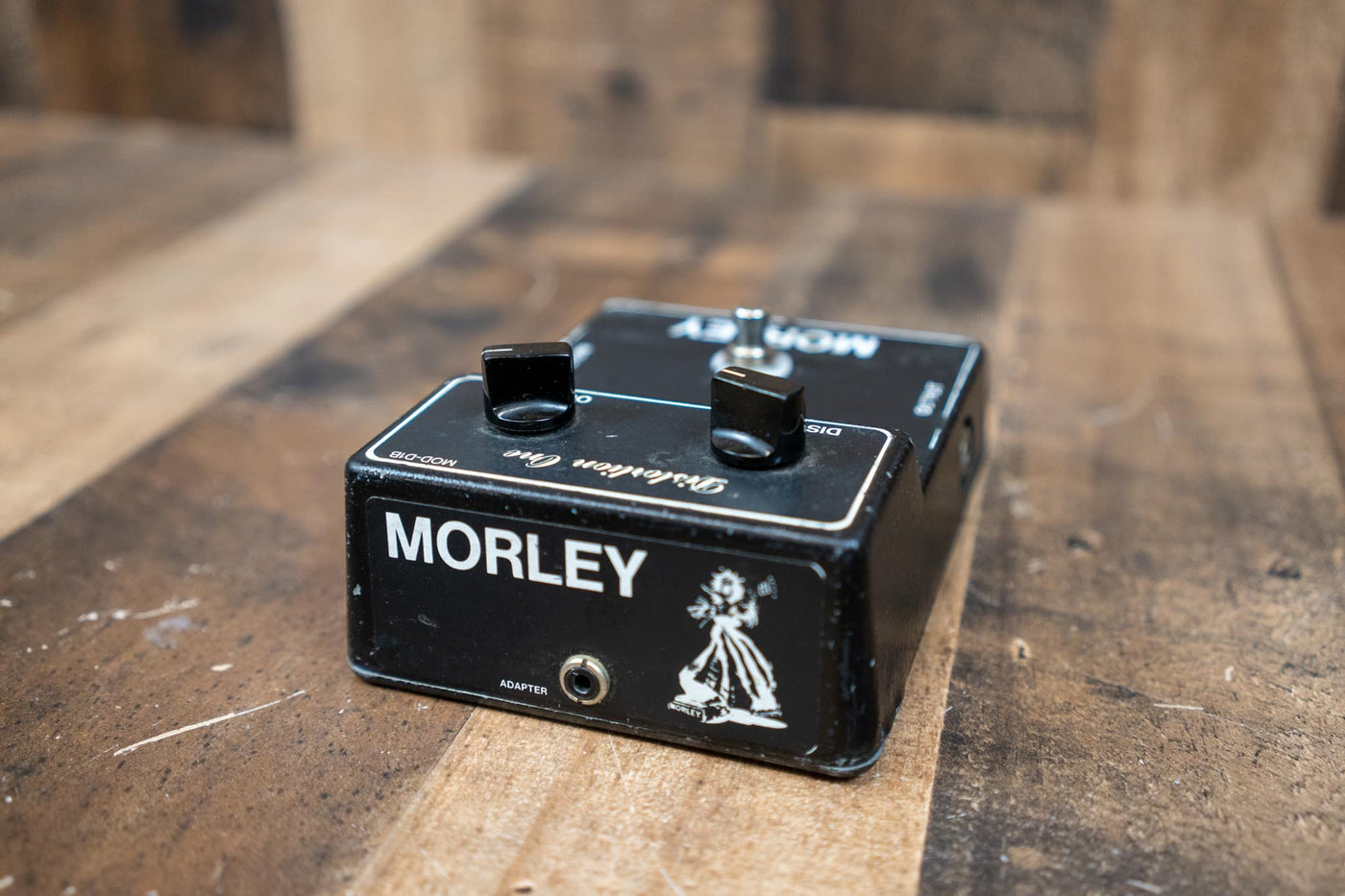 Morley Distortion One Rare Vintage Pedal 1970s-1980s Black