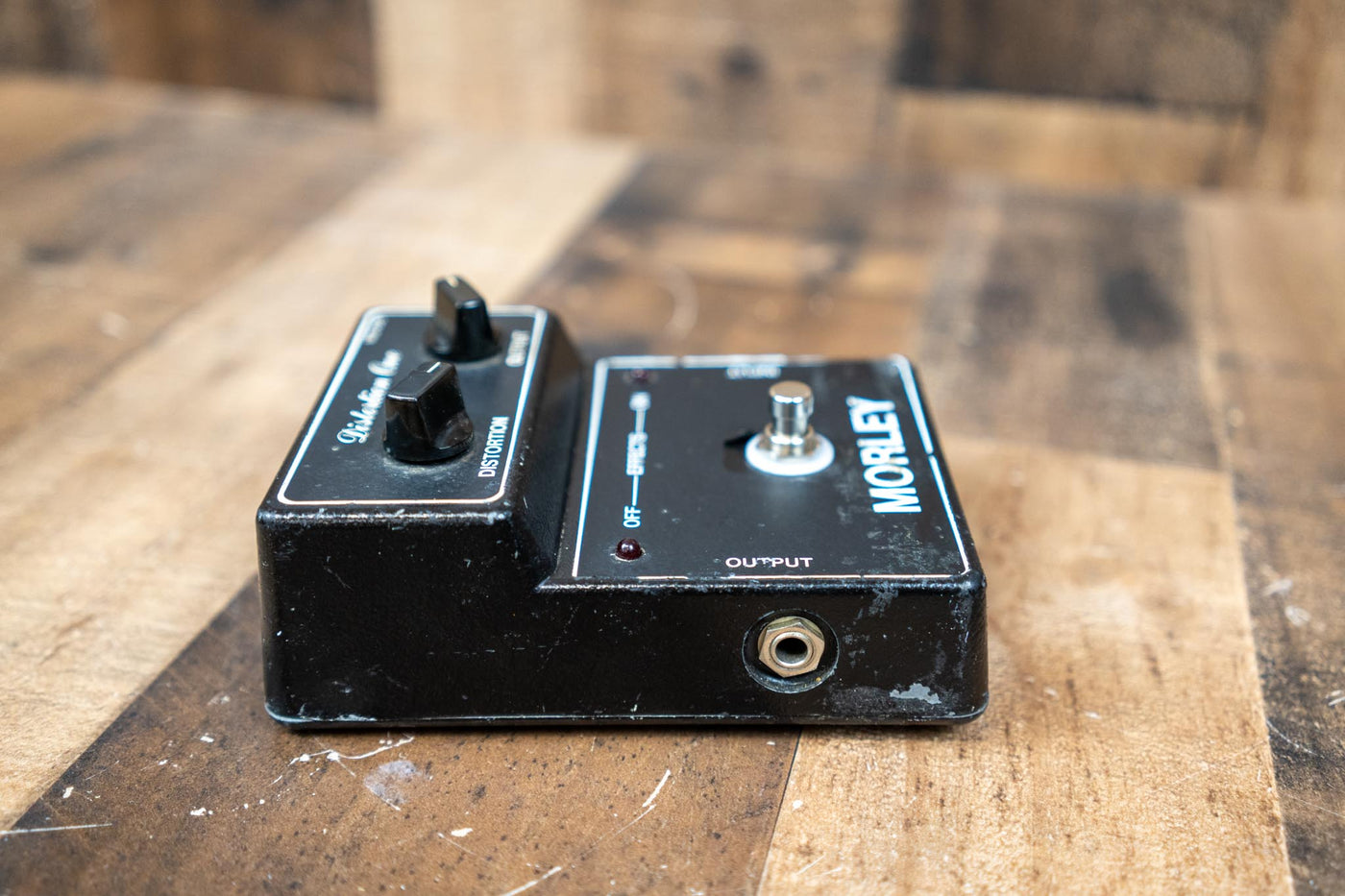 Morley Distortion One Rare Vintage Pedal 1970s-1980s Black
