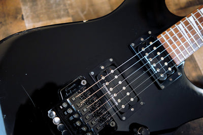 Jackson Stars Soloist 2000 TN-02 Black Locking Tremolo HH Seymour Duncan Pickup Japan MIJ w/ Bag