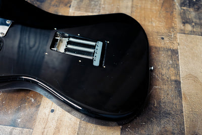 Fender ST-62 ST62-70 AB 62 Reissue Stratocaster 2006-2008 All Black Crafted in Japan CIJ Rare w/ Bag